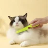 Flea Comb Dog Cat Hair Removal Brush Stainless Steel Dense Teeth Inline Comb Portable Pet Universal Grooming Cleaning Supplies