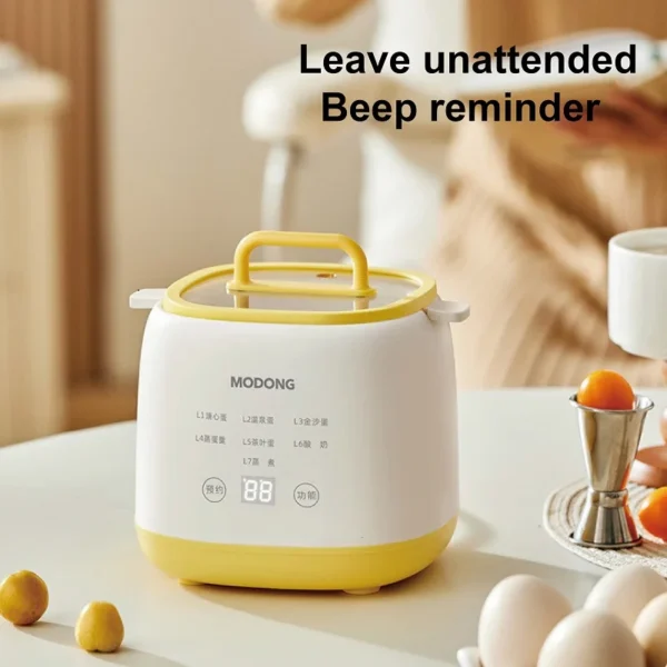 300W Smart Egg Cooker Multifunctional Breakfast Machine Dormitory 24h Reservation Electric Steamer Automatic Power Off 220V